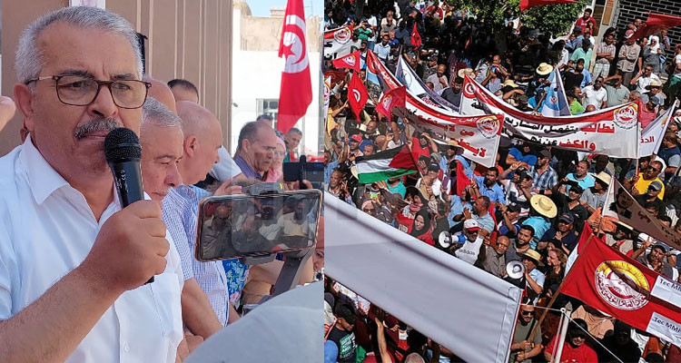 سمير الشفي من صفاقس: ''لن نقبل بأن نكون مصطفين وراء مشروع غير معلوم''