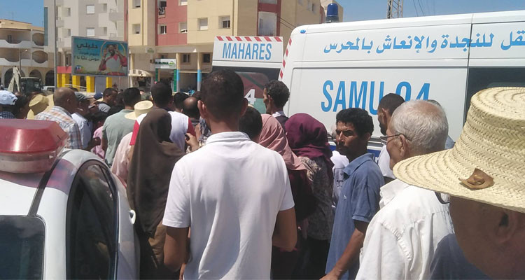 المحرس: حادث اصطدام قطار بكهل