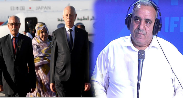 مختار الخلفاوي: ''الي قلق المغرب ليس حضور زعيم البوليساريو ولكن استقبال رئيس الجمهورية له''
