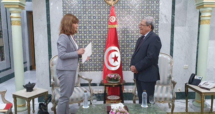 فحوى لقاء وزير الشؤون الخارجية بسفيرة بولونيا المعيّنة بتونس