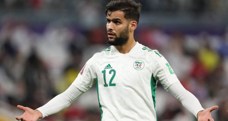 بلماضي يستدعي محمد أمين توغاي للمبارتين الوديتين للمنتخب الجزائري