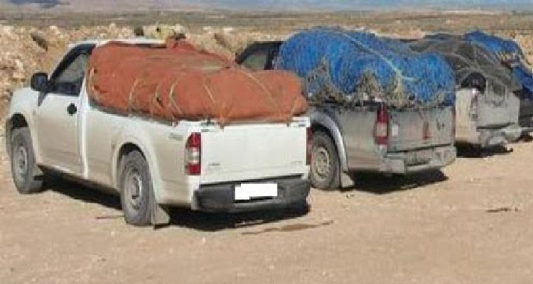 قابس- مدنين: ضبط 3 وسائل نقل محملة  ببضاعة مهربة
