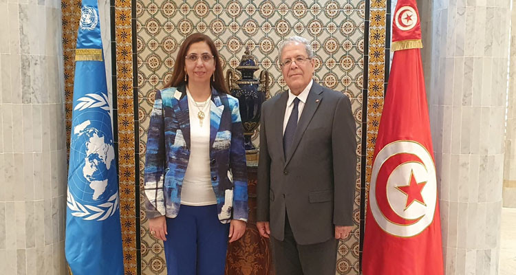 وزير الخارجية يلتقي وكيلة الأمين العام للأمم المتّحدة والأمينة التنفيذية للإسكوا