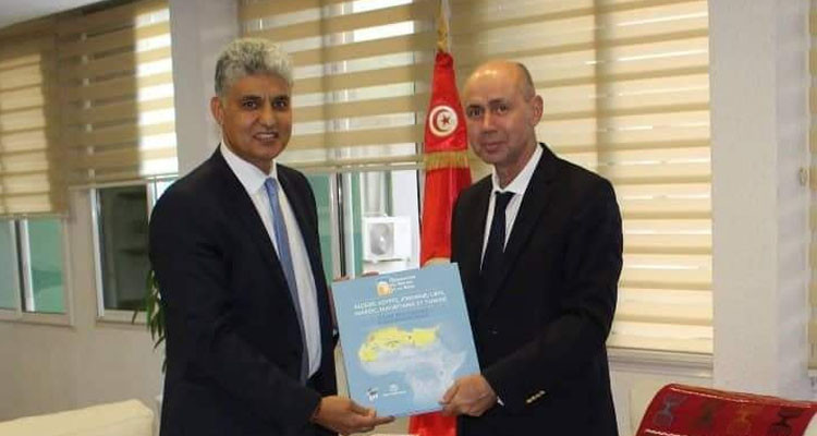 وزير الفلاحة يلتقي المدير التنفيذي لمرصد الصحراء والساحل