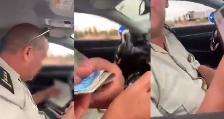 بعد تلقيه رشوة أثناء أداء واجبه: إيقاف ضابط من حرس المرور عن العمل