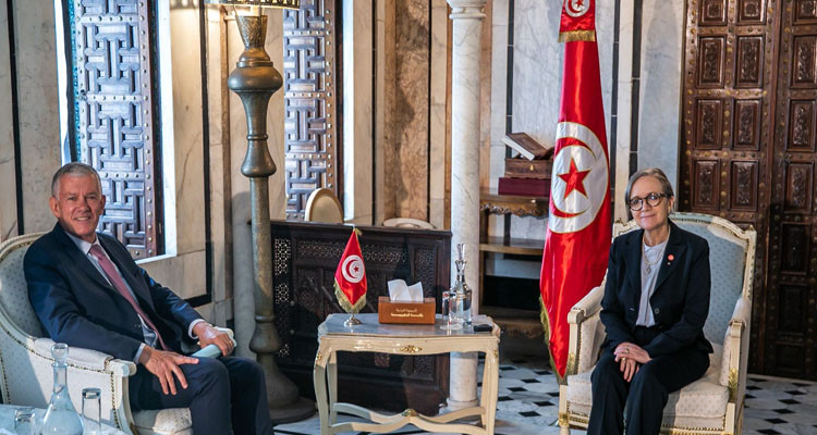 فحوى لقاء رئيسة الحكومة بالسفير الفرنسي بتونس