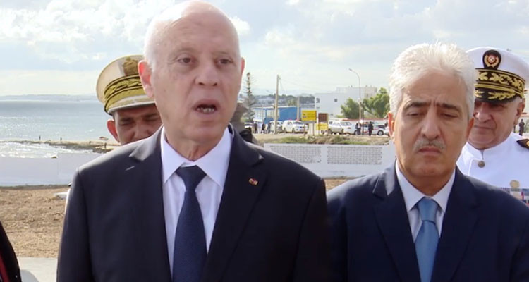 قيس سعيّد: ''البحر أصبح أداة للخروج من تونس ولا بد من وضع حد لهذه الظاهرة''