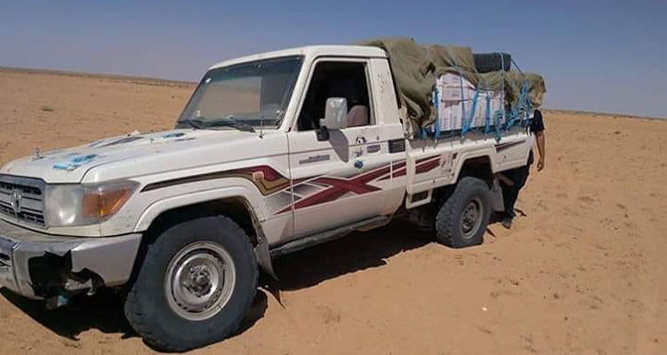مدنين وجندوبة: جحز شاحنتين محملتين  ببضاعة مهربة