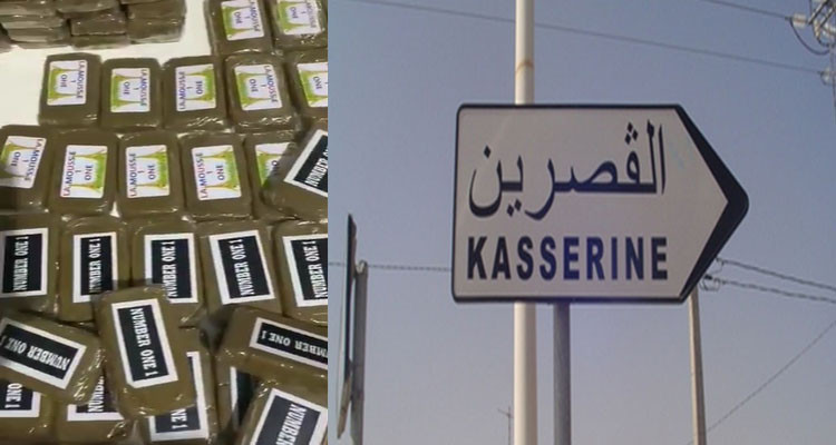 القصرين: إحباط محاولة تهريب 155 صفيحة من مخدر القنب الهندي