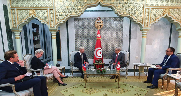 وزير الخارجية يبحث مع مسؤول نرويجي الشراكة و التعاون الثنائي في عدد من المجالات