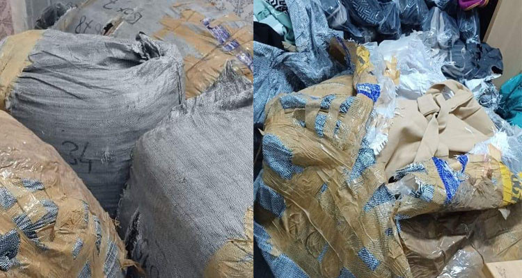 صفاقس: حجز كمية من الملابس الجاهزة والأحذية المهرّبة