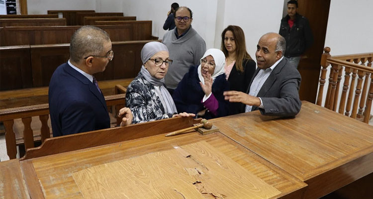 وزيرة العدل تأذن بالانطلاق الفوري في تهيئة مقر محكمة الناحية ببنزرت