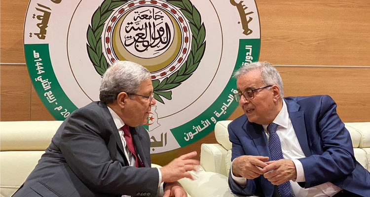 وزير الشؤون الخارجية يلتقي نظيره اللبناني