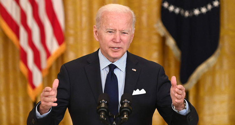 بايدن: ''ديمقراطيتنا في خطر ونعلم أن هذه هي اللحظة المناسبة للدفاع عنها''