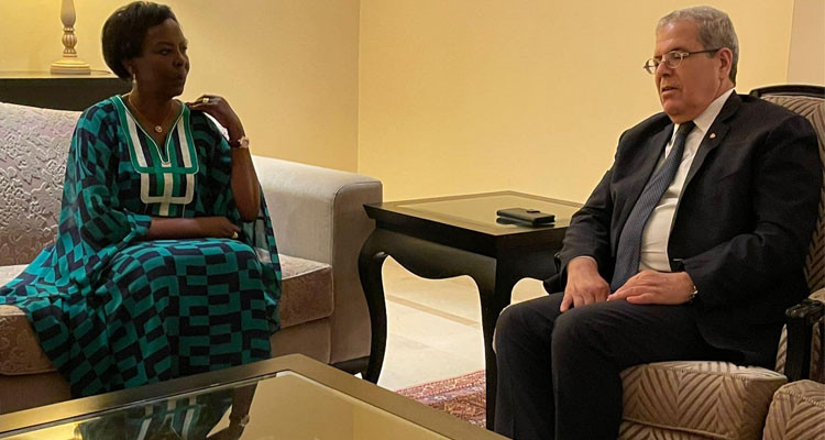 الجرندي للأمينة العامة لمنظمة الفرنكوفونية: تونس جاهزة لاحتضان القمة الفرنكوفونية