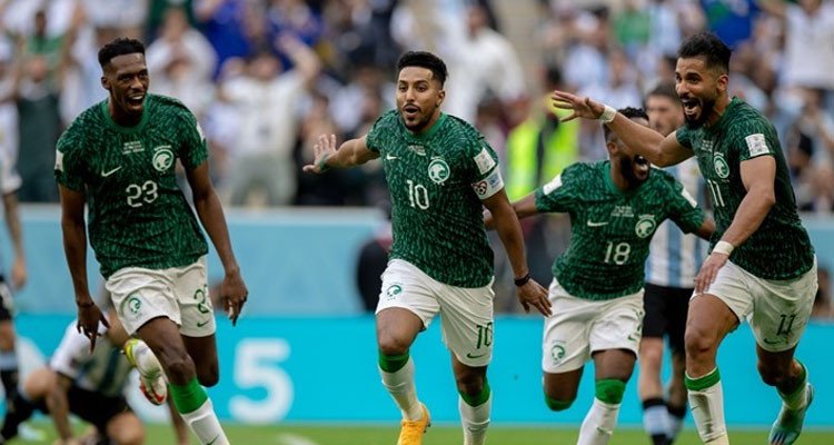 المنتخب السعودي يصعق نظيره الأرجنتيني