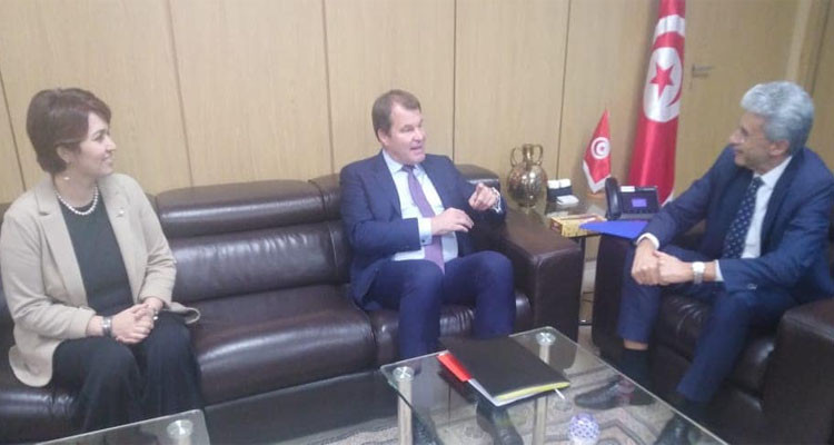 فحوى لقاء وزير الاقتصاد بالنائب الأول لرئيس البنك الأوروبي لإعادة الإعمار