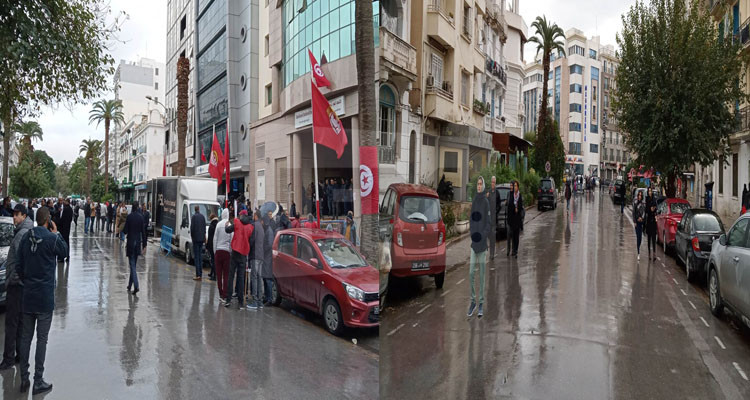 العاصمة: غلق شارع الولايات المتحدة استعدادا  للمسيرة في قطاع النقل