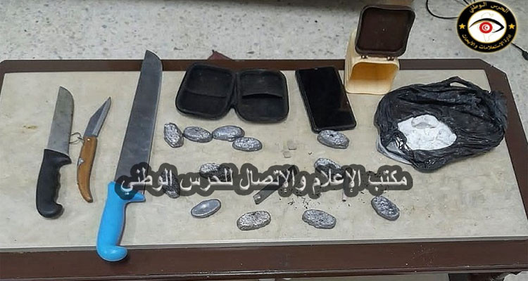 حي التضامن: القبض على شخصين وحجز كمية من مخدري الكوكايين والقنب الهندي