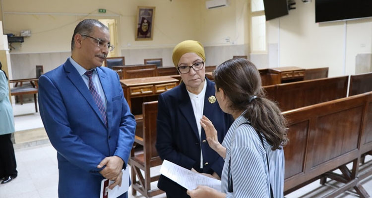 وزيرة العدل تأذن بتنفيذ برنامج خصوصي بمحاكم قفصة