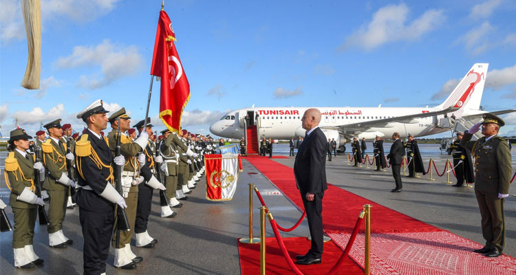 رئيس الجمهورية يغادر أرض الوطن في  اتجاه الولايات المتحدة الأمريكية