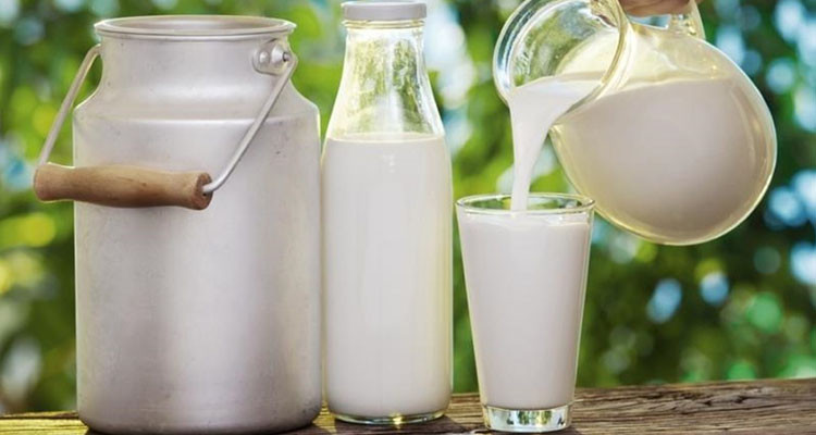 الكشف عن مخزن غير مصرح به وحجز 2142 لترا من الحليب المعقم