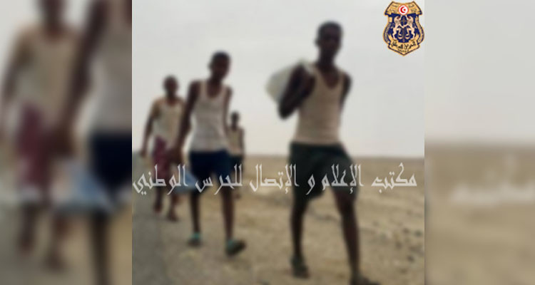 ضبط 05 مهاجرين أجانب بعد أن ''تعمدوا اجتياز الحدود الجزائرية التونسية خلسة''