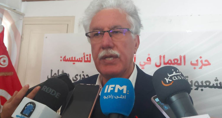 حمة الهمامي لقيس سعيّد: ''حكمك ساقط  لا محالة مثل بقية الحكام''