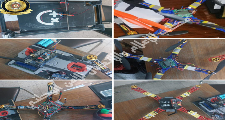 العمران: كان يصنعها بمنزله .. حجز 3 طائرات ''درون''