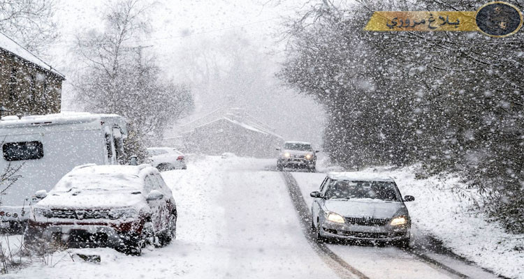 وزارة الداخلية: انقطاع في عدد من الطرقات جرّاء تساقط الثلوج