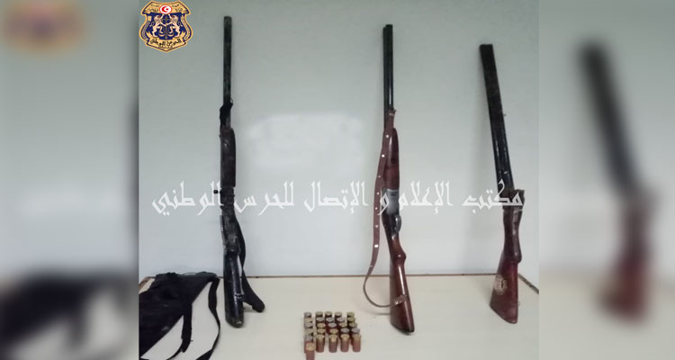 حجز 03 بنادق صيد دون رخصة