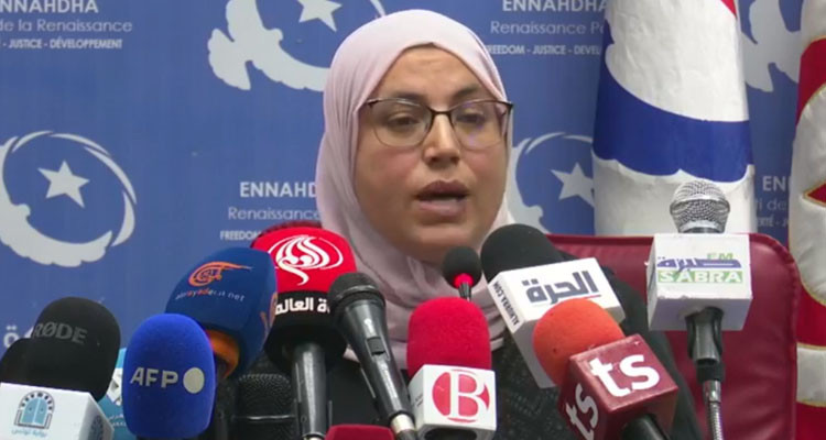 زينب البراهمي: استدعاء الغنوشي للمثول أمام فرقة أمنية في ملف لا دليل فيه ولا حجة