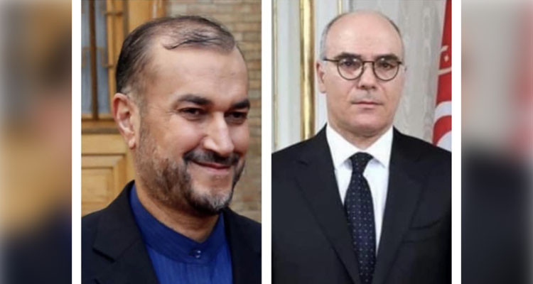 وزير الشؤون الخارجية يتلقى اتصالا هاتفيا من نظيره الإيراني