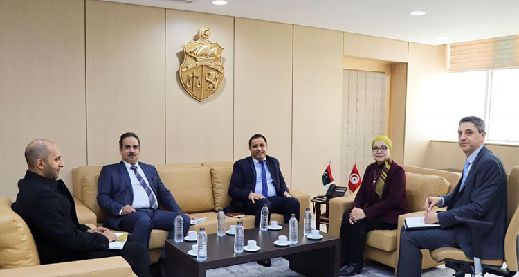 فحوى لقاء وزيرة العدل بالقائم بالأعمال بسفارة ليبيا بتونس