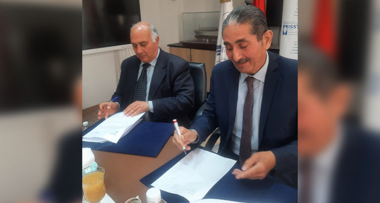 ديوان البحرية التجارية ومعهد الصحة يوقعان اتفاقية لتعزيز التصرف في المخاطر على مستوى المواني