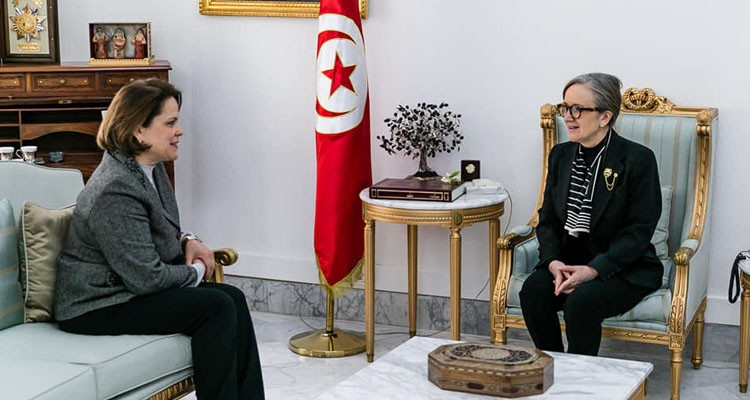 فحوى لقاء رئيسة الحكومة بنائب رئيس لجنة مكافحة الإرهاب