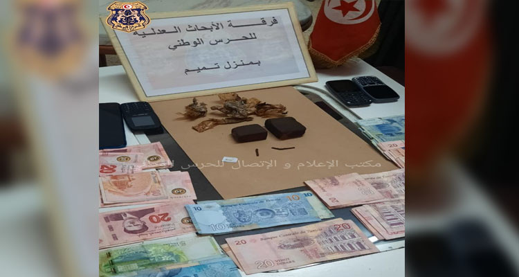منزل تميم: الإحتفاظ بمروجي مخدرات