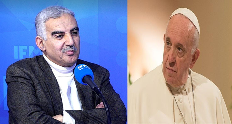 زياد الهاني: خطاب بابا الفاتيكان هو خطاب القلب والتسامح
