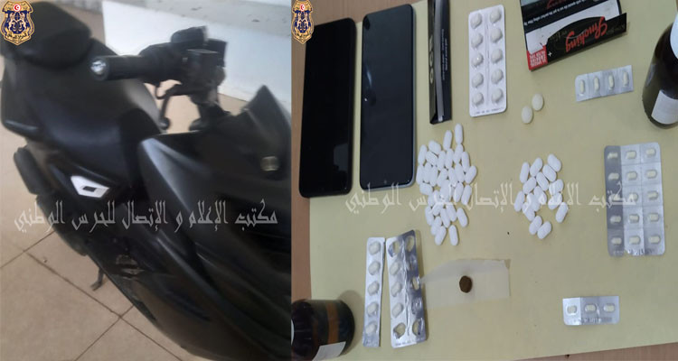 المنيهلة: الإحتفاظ بمروج مخدرات  صادر في شأنه 12 منشور تفتيش