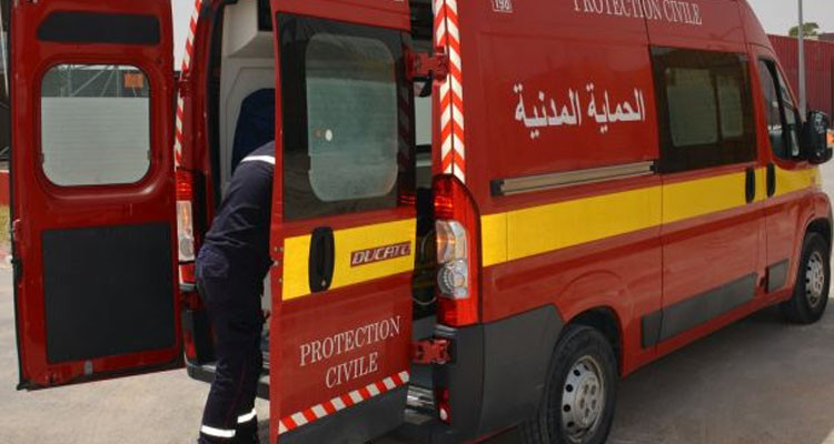 الحماية المدنية: تسجيل 6 وفيات و394 إصابة في حوادث مختلفة