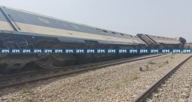 حادث انقلاب قطار في مساكن: المدير الجهوي للصحة بسوسة يكشف الحالة الصحية للمصابين