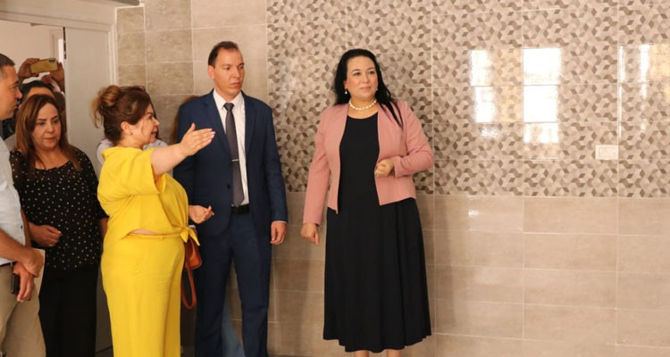 سليانة: وزيرة المرأة تدشن مركب الطفولة الجديد بمعتمدية قعفور