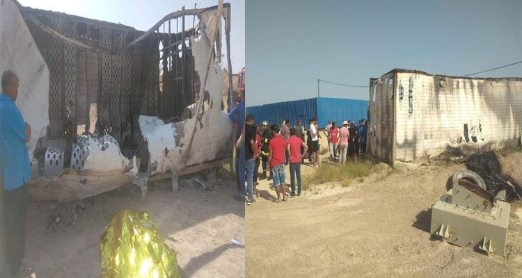القيروان: وفاة حارس مقطع حجارة بالهوارب إثر نشوب حريق ببيت الحراسة