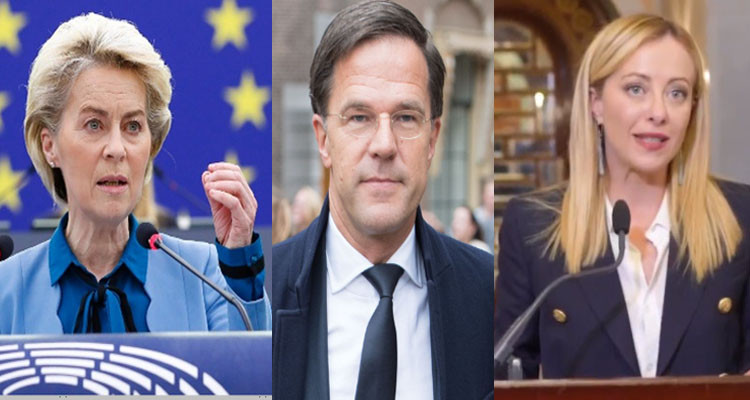 الأحد المقبل: رئيسة المفوضية الأوروبية ورئيسي وزراء إيطاليا وهولندا يزورون تونس