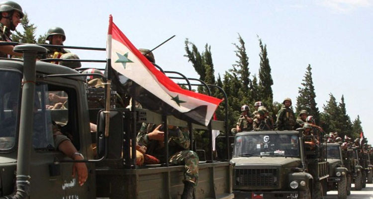 بدعم من القوات الروسية: الجيش السوري يعلن استهدافه مقرات الإر*ابيين بريف إدلب