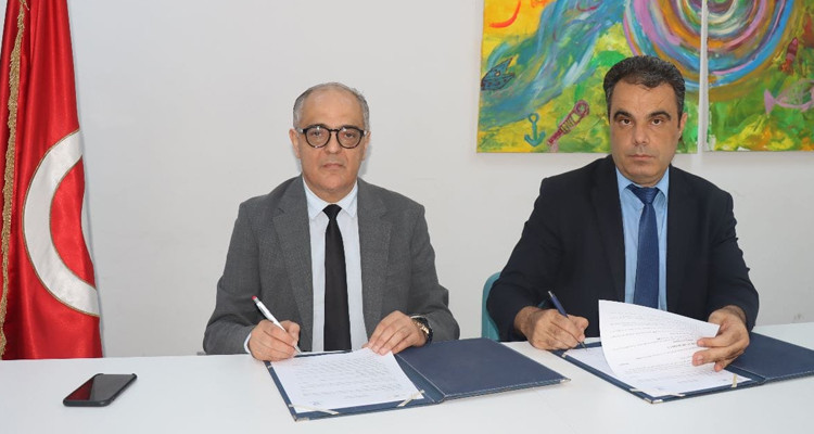 توقيع اتفاقية شراكة بين البريد التونسي والوكالة التونسية للتكوين المهني