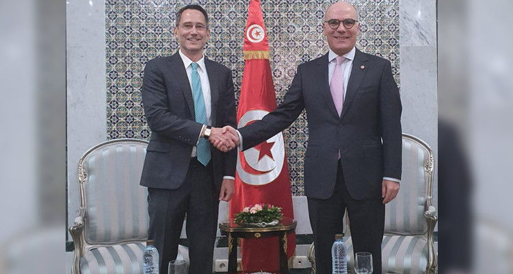 وزير الخارجية وسفير الولايات المتحدة يتباحثان المواعيد الثنائية واستحقاقات الفترة القادمة