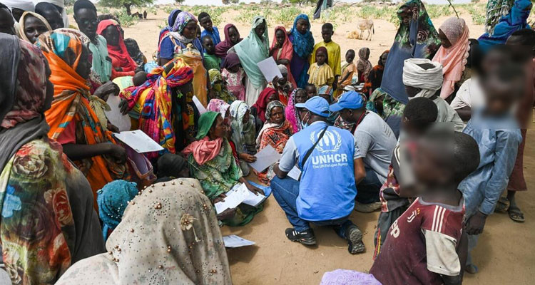 مفوضية اللاجئين تدعو جميع الأطراف في السودان لضمان سلامة المدنيين