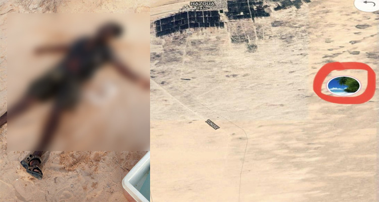 شربوا فضلاتهم: تفاصيل صادمة يكشفها شاهد عيان أنقذ افريقي من جنوب الصحراء من الموت