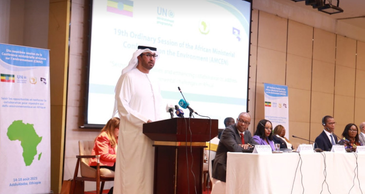 الرئيس المعين لمؤتمر كوب 28 يؤكد على ضرورة معالجة نقص التمويل المناخي